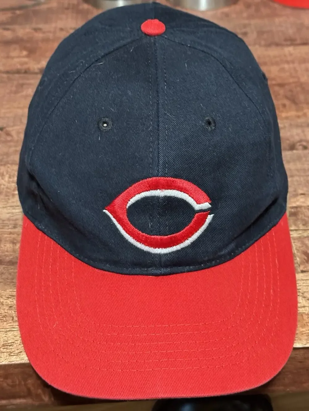Cincinnati Reds Hat Snapback MLB Baseball Black Red Cap